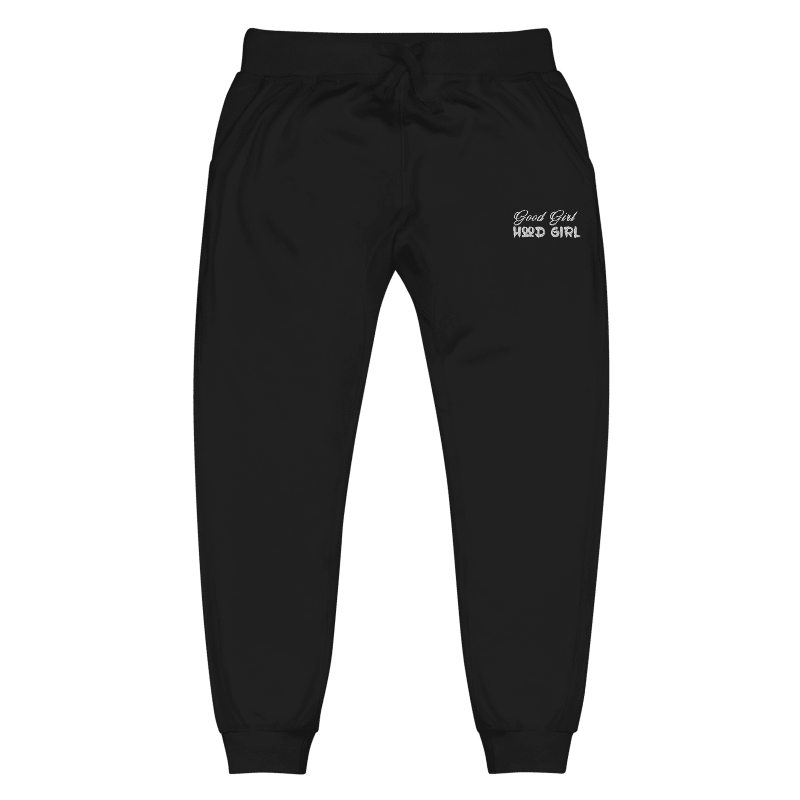 Good Girl Hood Girl fleece sweatpants