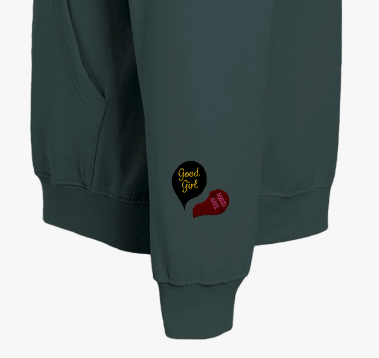 I Wear My Heart On My Sleeve Premium Unisex Pullover Hoodie
