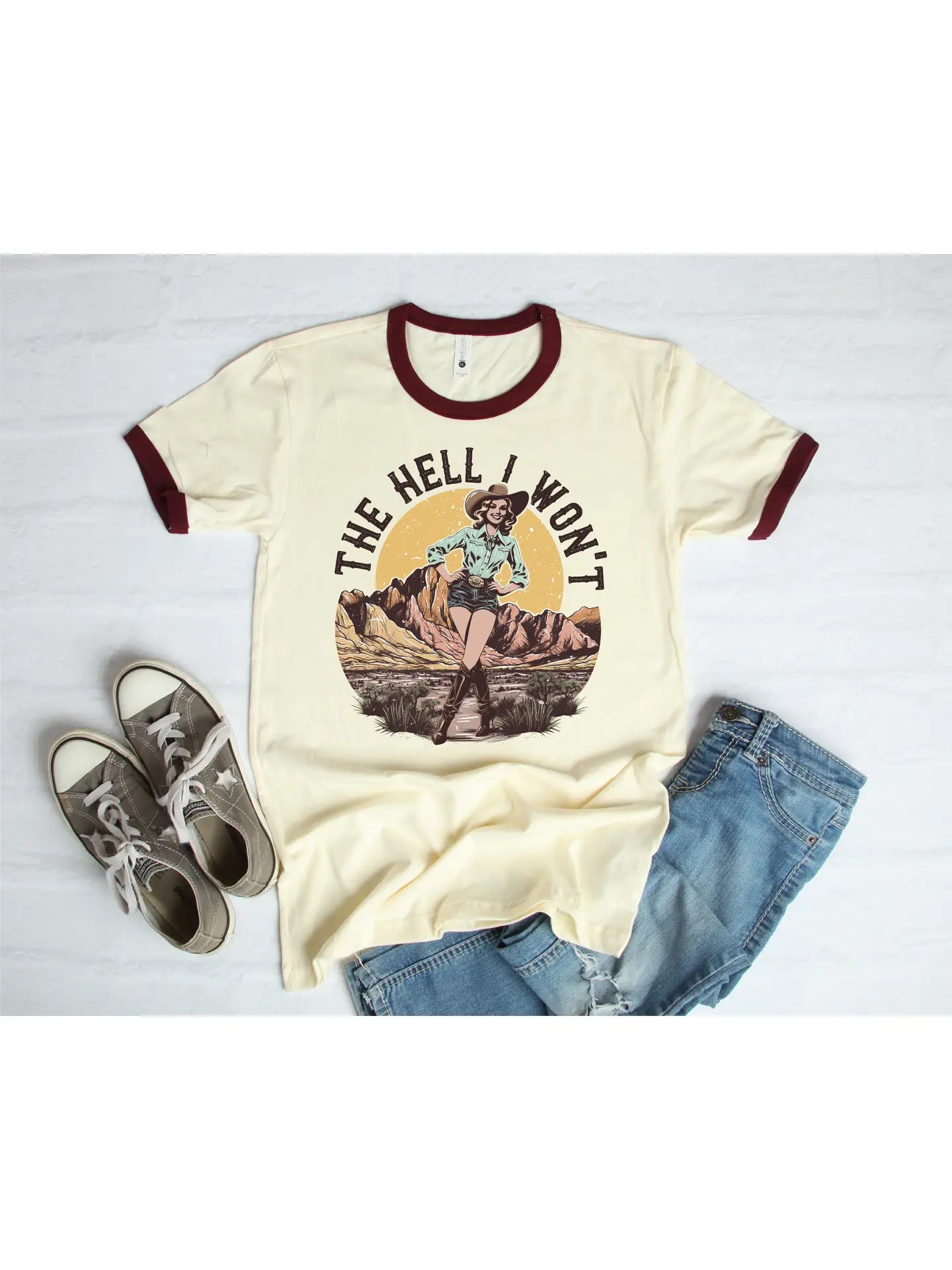 The Hell I Wont- Ringer Tee